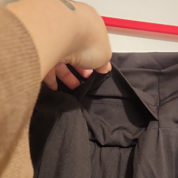 HALARA 2 PK High Waist Black Women's Tennis Skorts - Picture 2 of 2